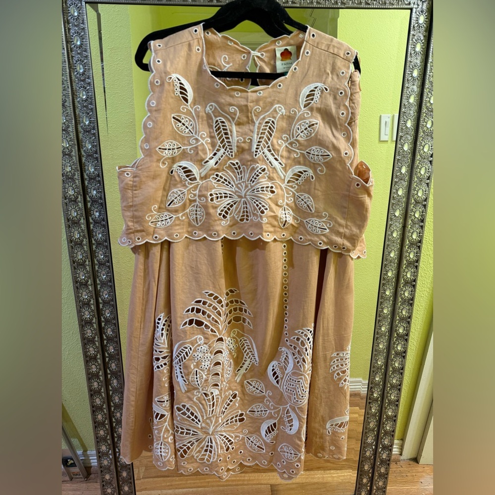 FARM Rio Richelieu Eyelet Midi Set - Picture 2 of 7